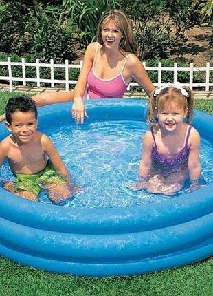 Бассейн надувной детский intex 58426  размер 147*33 см