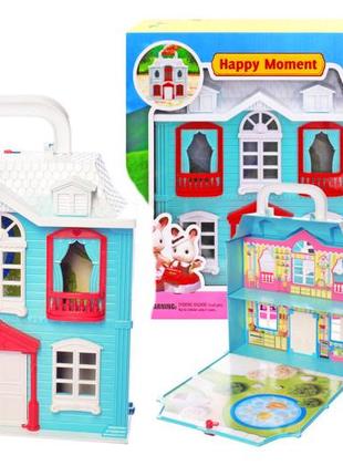 Дитячий ігровий будиночок із флоксовими іграшками сільванська сім'я "sylvanian families" mbe18-3