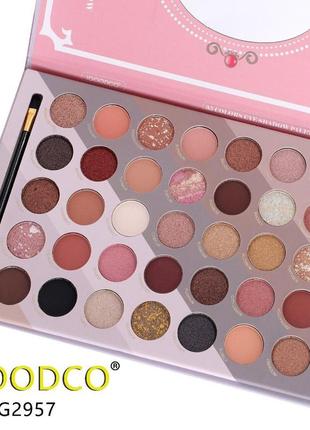 Палетка теней igoodco набор детской декоративной косметики 35в1 нюдовые оттенки