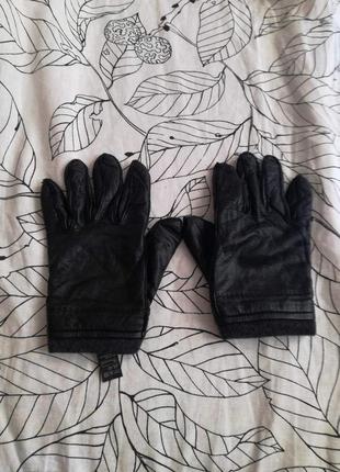 Шкіряні рукавиці h&m l-xl