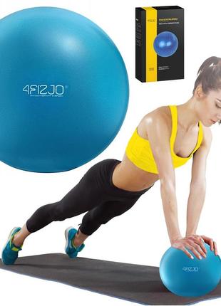 М'яч для пілатесу, йоги, реабілітації 4fizjo 22 см 4fj0140 blue