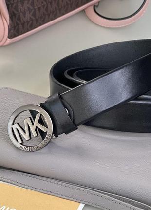 Женский кожаный ремень (5871) grey