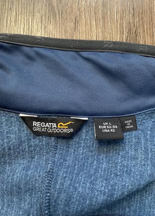 Regatta треккинговая мужская кофта регата зепка zip худи свитшот с капюшоном треки спецодежды для похода5 фото