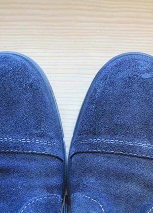 Мужские туфли krok темно-синего цвета2 фото