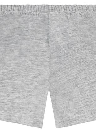 Пижамные шорты хлопковые трикотажные для мальчика lupilu 349607 098-104 см (2-4 years) серый2 фото