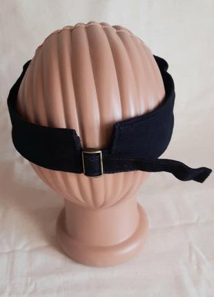 Дашок сонцезахисний чорний на застібці one size4 фото