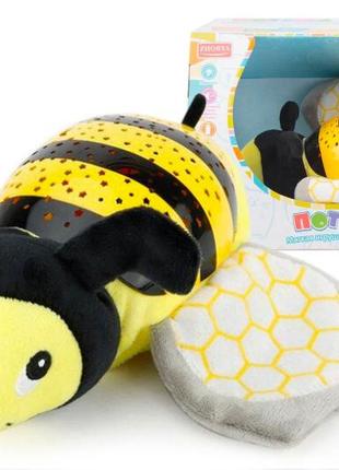 Ночник "пчелка" мягкий, музыкально-световой, zyb-b 2753-6