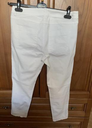 Джинсы taifun 38 40 евро размер белые брюки gerry weber3 фото