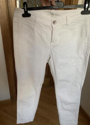 Джинсы taifun 38 40 евро размер белые брюки gerry weber4 фото