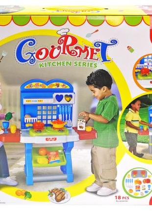 Кухонный игровой набор со звуком и светом  77037