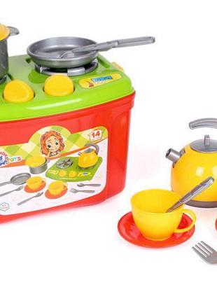 Игровой кухонный набор детский №10 (14 предметов) 5934 технок