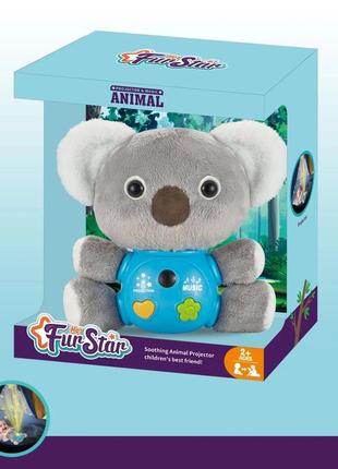 Мягкая игрушка интерактивная коала с ночником t895