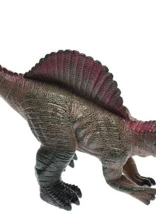 Динозавр резиновый спинозавр озвучен jx106-6c