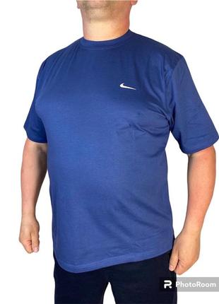 Футболка чоловіча чорна великого розміру, футболка батальна, футболка 56,58,60, 62,64 чорна р-р