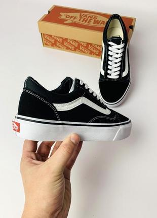 Замшевые, черные кеды vans old skool, натуральная замша, наложенный платеж2 фото