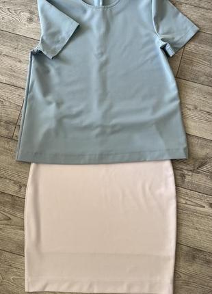Костюм (блуза и юбка)