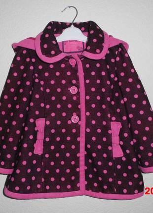 Пальто на дівчинку фірма tu на 2_3 рокі