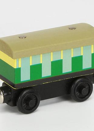 Деревянный вагон пассажирский поезд на магнитах из мультфильма томас и его друзья