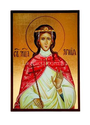 Ікона свята мучениця агнія 14 х 19 см