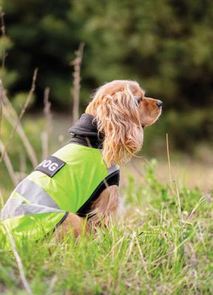 Жилет для тварин pet fashion "warm yellow vest" l (4823082417247)3 фото