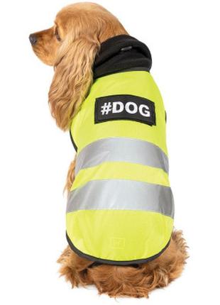 Жилет для тварин pet fashion "warm yellow vest" l (4823082417247)5 фото