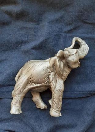 Мраморный слон слоник мрамор статуэтка фигурка раритет2 фото