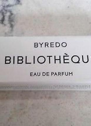 Byredo bibliotheque💥original отливант распив аромата цена за 1мл4 фото