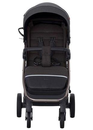Прогулочная коляска carrello bravo crl-8512/1 serious grey + дождевик l