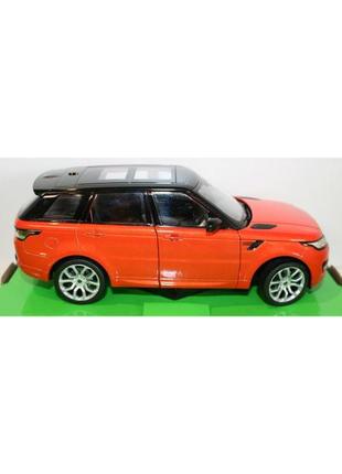 Машина металлическая 24059w welly 1:24 Land rover defender игрушка 2 цвета