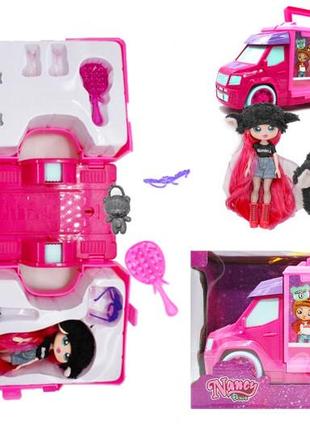 Ігровий набір лялька сюрприз surprise sa012 автобус та аксесуари