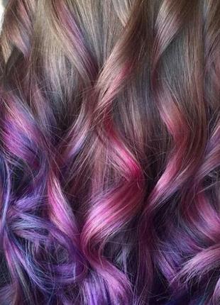 Мелки цветные для волос hair chalk cel-134 набор косметики для детей 12 цветов