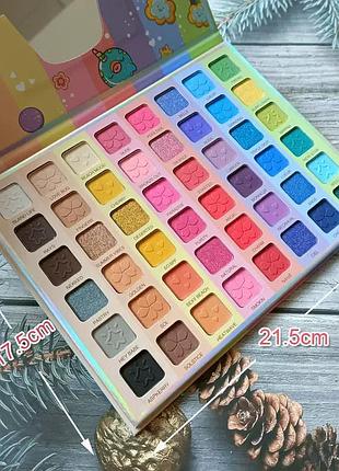 Палетка теней для век косметика детская водостойкая igoodco lk2992 набор декоративной косметики 48 цветов