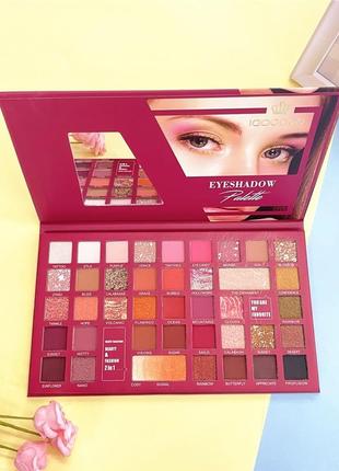 Палетка теней набор декоративной косметики igoоdco professional makeup 40 пастельных оттенков