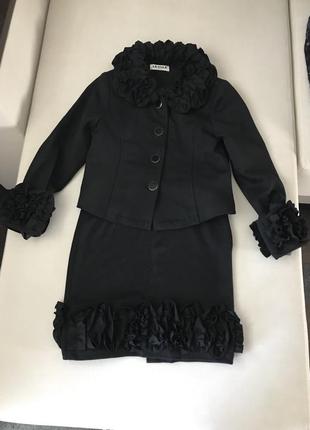 Стильный школьный костюм