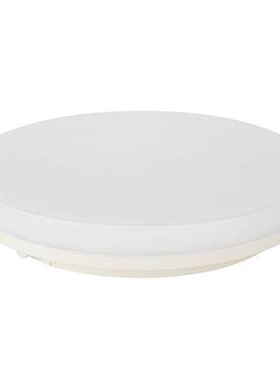 Светильник потолочный светодиодный накладной круглый (30 w/вт, 6400k, 2550 lm, пластик, белый) andrea-30