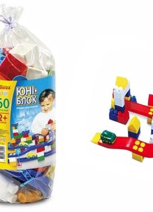 Конструктор "юни-блок" 60 деталей 0101 юника