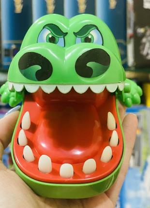 Гра крокодил кусачка розважальна гра дантист для крокодила