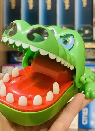Гра крокодил кусачка розважальна гра дантист для крокодила2 фото