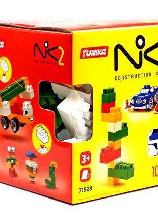 Пластиковий конструктор "nik-2", 104 деталі