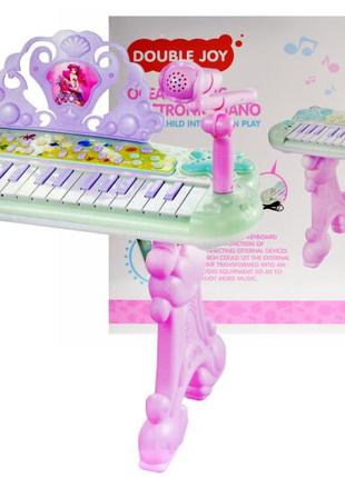 Піаніно на  підставці синтезатор дитячий орган фортепіано 888-21