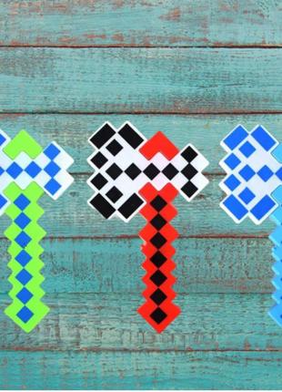 Дитяча сокира майнкрафт 9902 minecraft зі звуком та світлом
