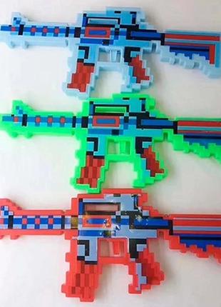 Дитячий автомат майнкрафт minecraft світло звук 3 кольори2 фото