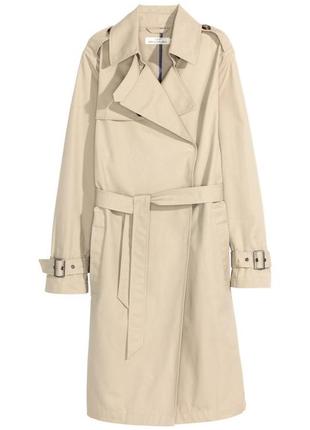 Базовый тренч плащ пальто h&amp;m