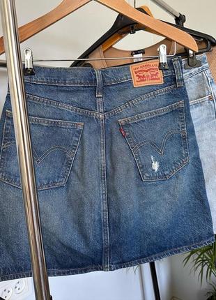 Levi's джинсовая юбка