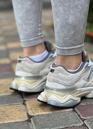 Кросівки жіночі чоловічі nb 9060  baige premium