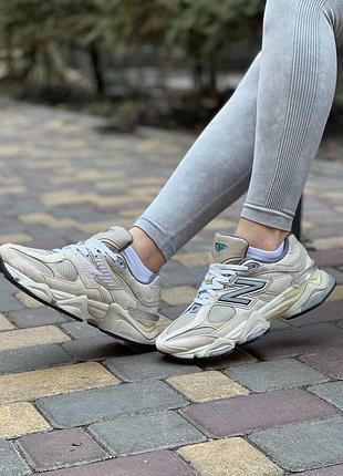 Кросівки жіночі чоловічі nb 9060  baige premium