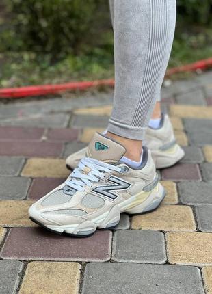 Кросівки жіночі чоловічі nb 9060  baige premium