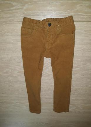 Джинсы вельветы tu на 3-4 года