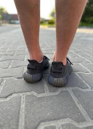 Кроссовки мужские adidas yeezy boost 350 v2 'cinder' (рефлективная полоса)8 фото