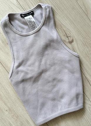 Топ блідо бузковий